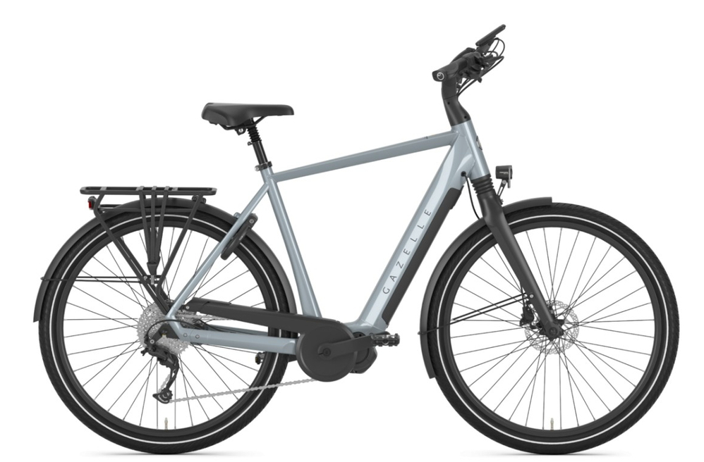 Gazelle Chamonix T10 HMS Shimano Steps E6100 Middenmotor Heren/ Lage instap Showmodel
