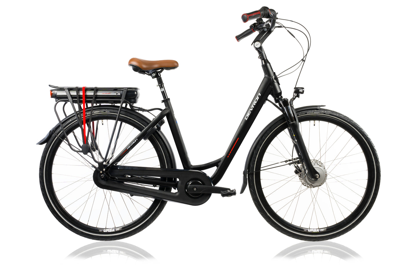 Devron Nexus 8 frontmotor schijfremmen zwart