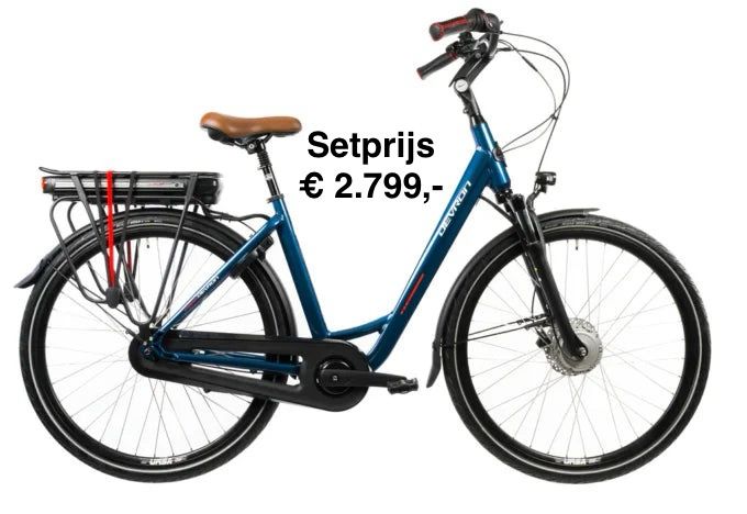 Devron Nexus 8 frontmotor schijfremmen Blauw