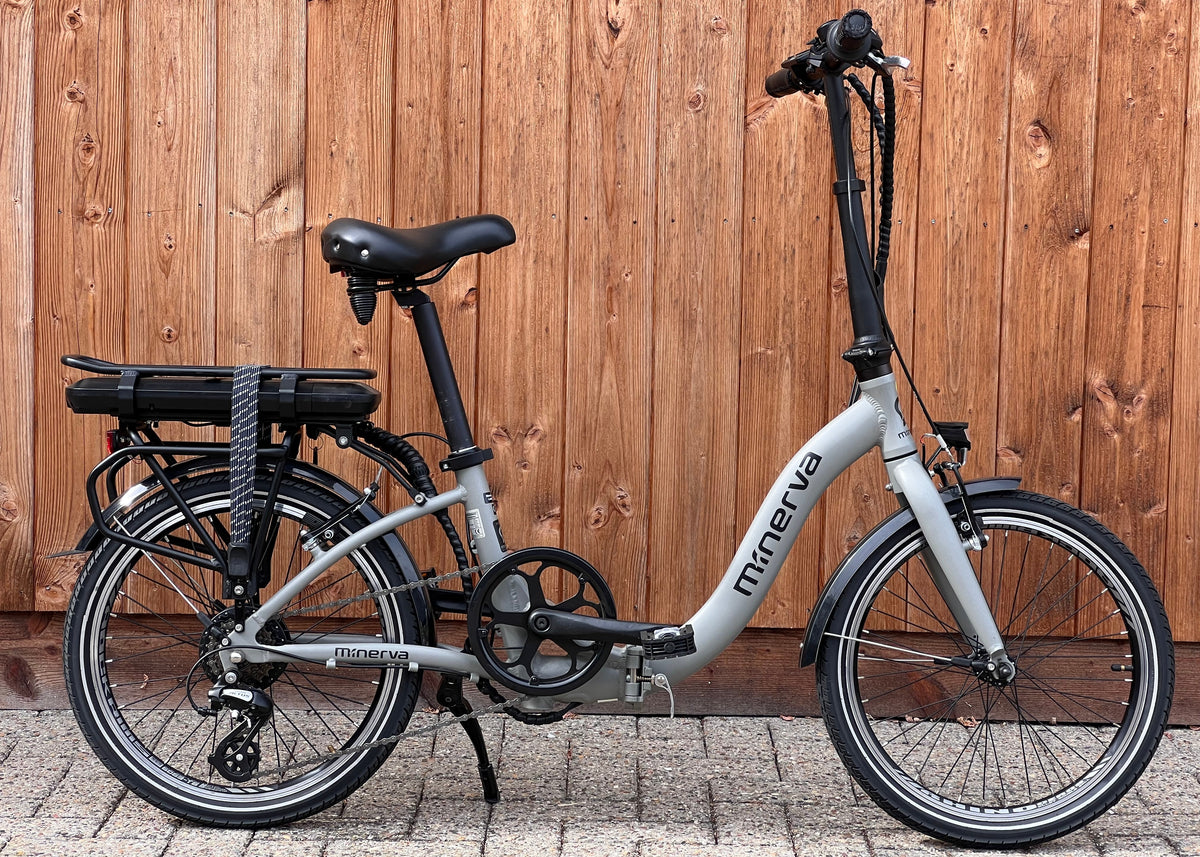 ZGAN Minerva E-Folding Vouwfiets Achterwielmotor SLECHTS 113KM (208)