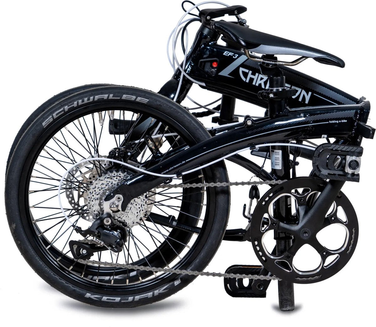 Chrisson Intube Schijfrem Vouwfiets Achterwielmotor Wit