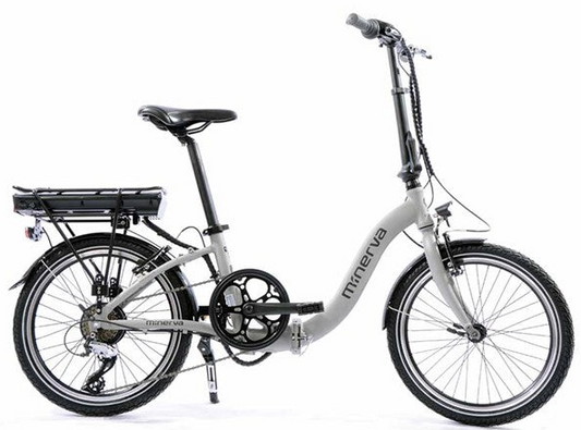 Minerva E-Folding Bafang Achterwielmotor Vouwfiets  Lage Instap