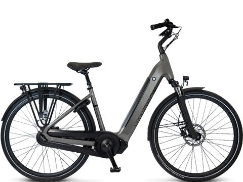 Van Dijck Triton N7 Intube Kreutzer U3 Middenmotor Ketting Dames Titanium brons