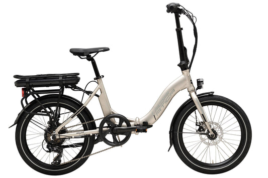 Adriatica E-Smile Step Vouwfiets Achterwielmotor Champagne