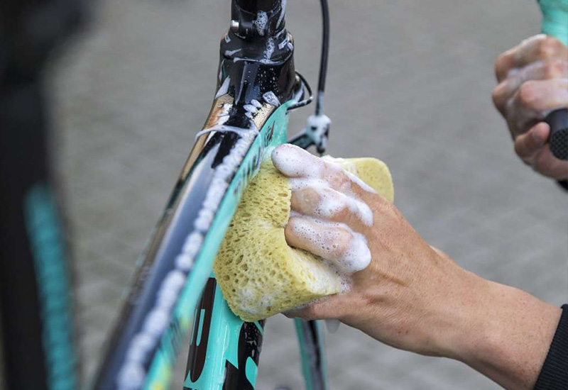 fiets schoonmaken